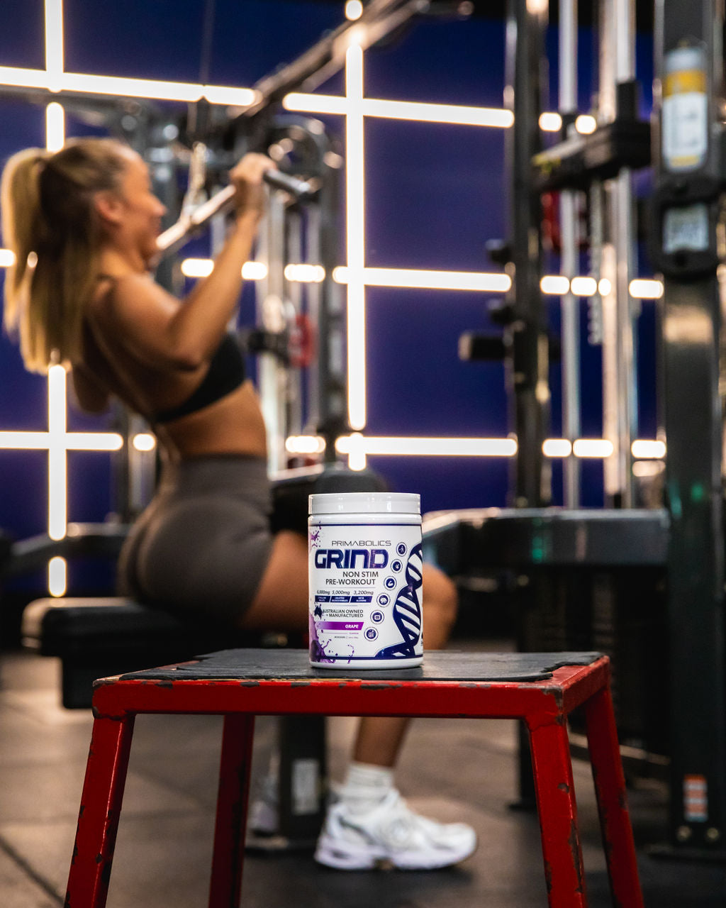 GRIND NON-STIM PRE WORKOUT - CAFFEINE FREE