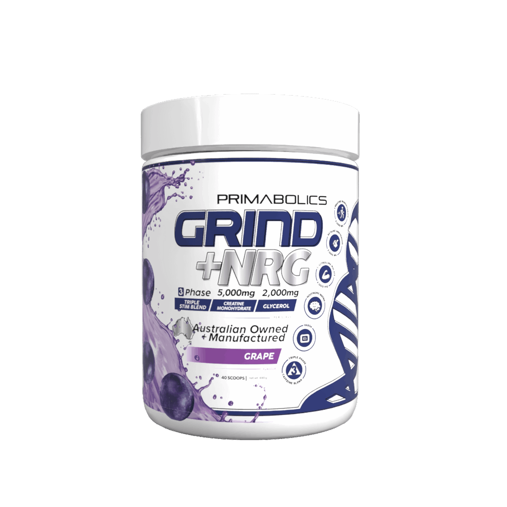 GRIND + NRG PRE WORKOUT - Anywhey Supplement Store