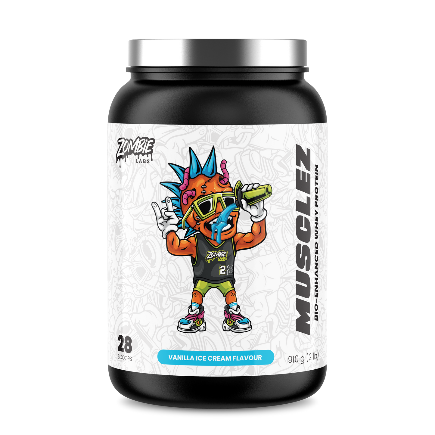 MUSCLEZ BIO ENHANCED WHEY PROTEIN BLEND BY ZUMBIE - Anywhey Supplement Store