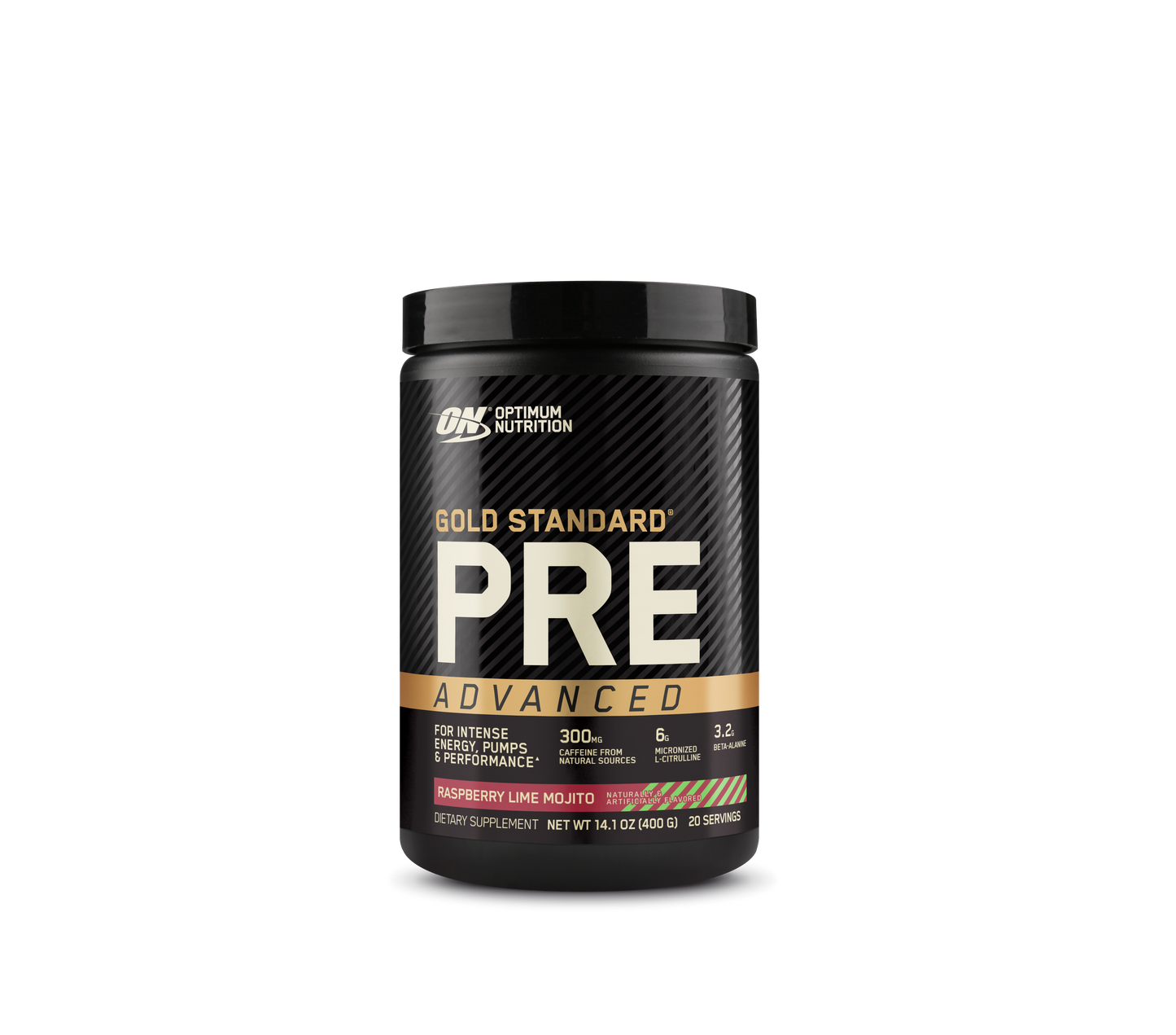 GOLD STANDARD PRE WORKOUT - ADVANCED - 400g ( 20 SERVE) by Optimum Nutrition - Anywhey Supplement Store