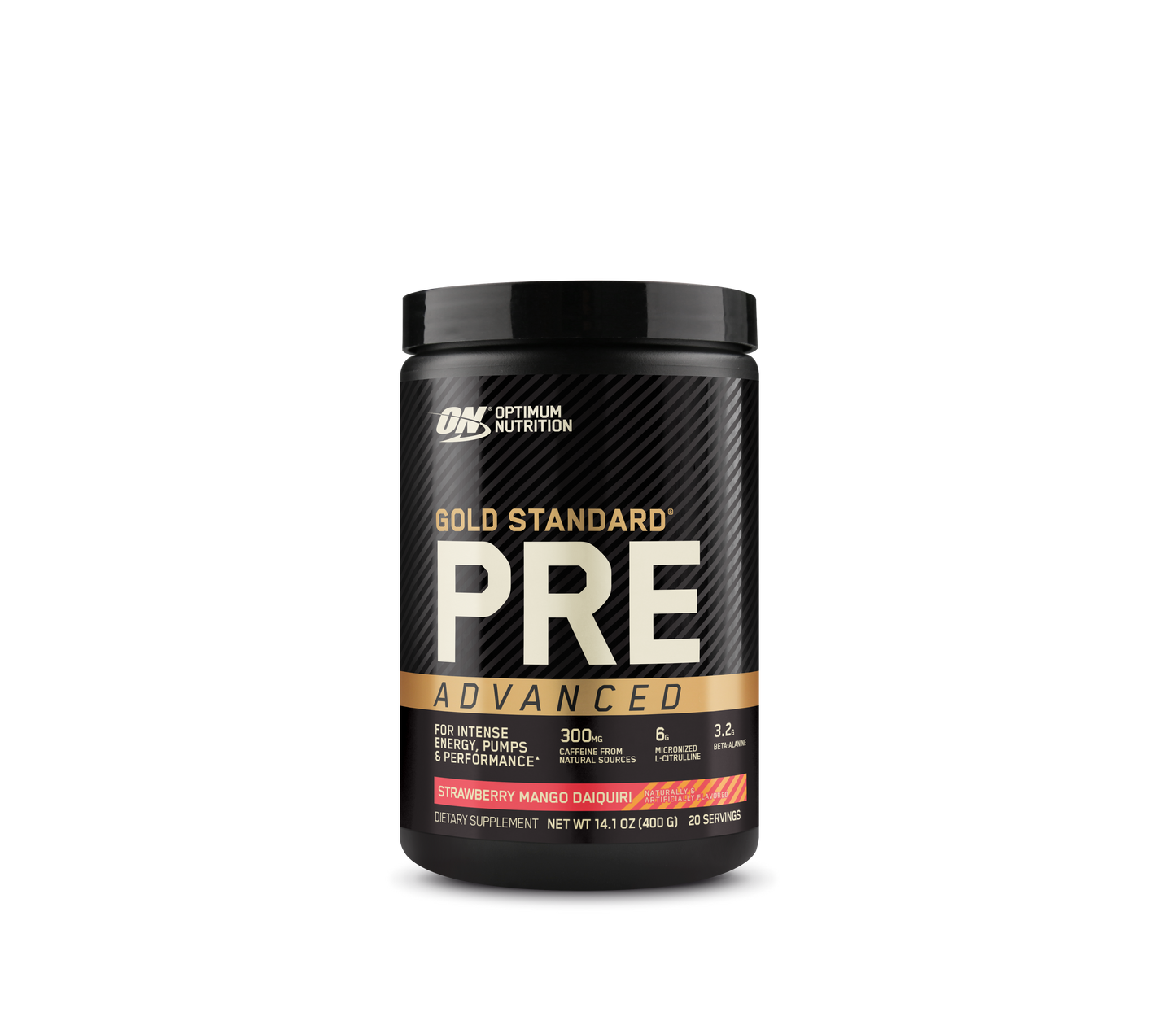 GOLD STANDARD PRE WORKOUT - ADVANCED - 400g ( 20 SERVE) by Optimum Nutrition - Anywhey Supplement Store