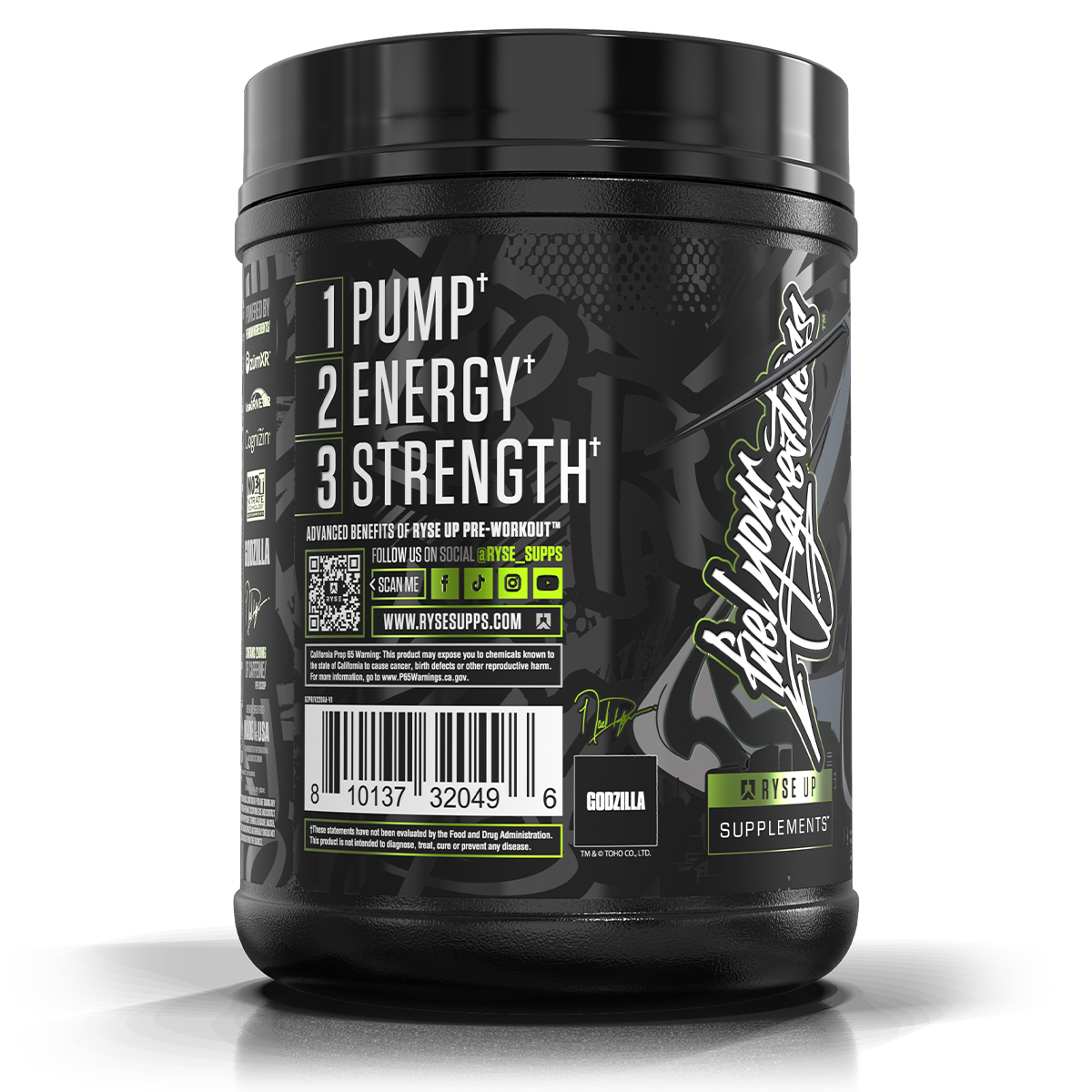 RYSE GODZILLA PRE WORKOUT - Anywhey Supplement Store