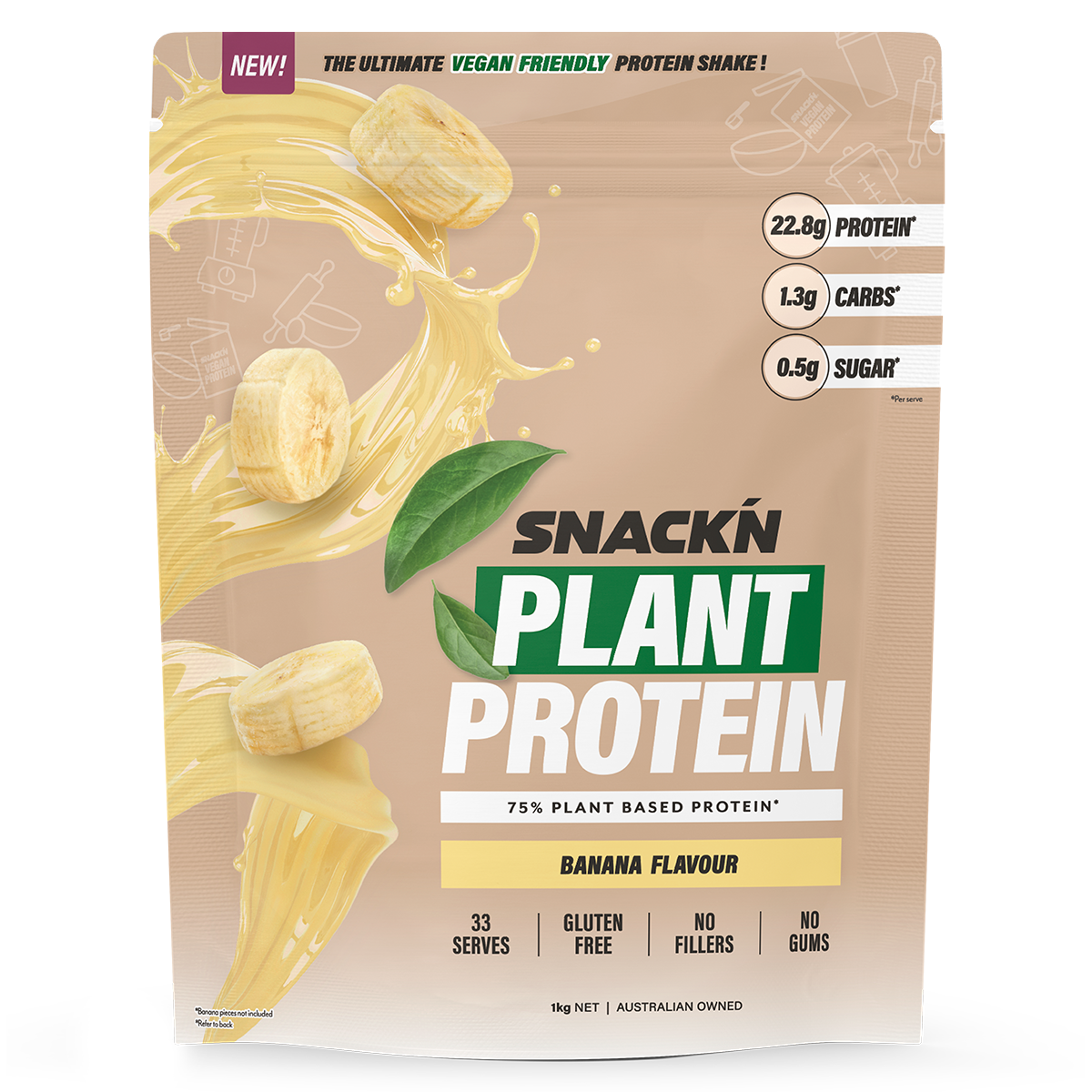 PLANT PROTEIN - SNACKN - Anywhey Supplement Store