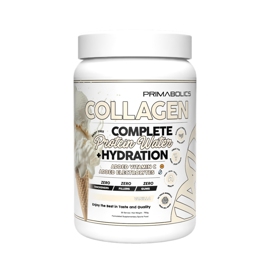 COLLAGEN PROTEIN WATER + HYDRATION