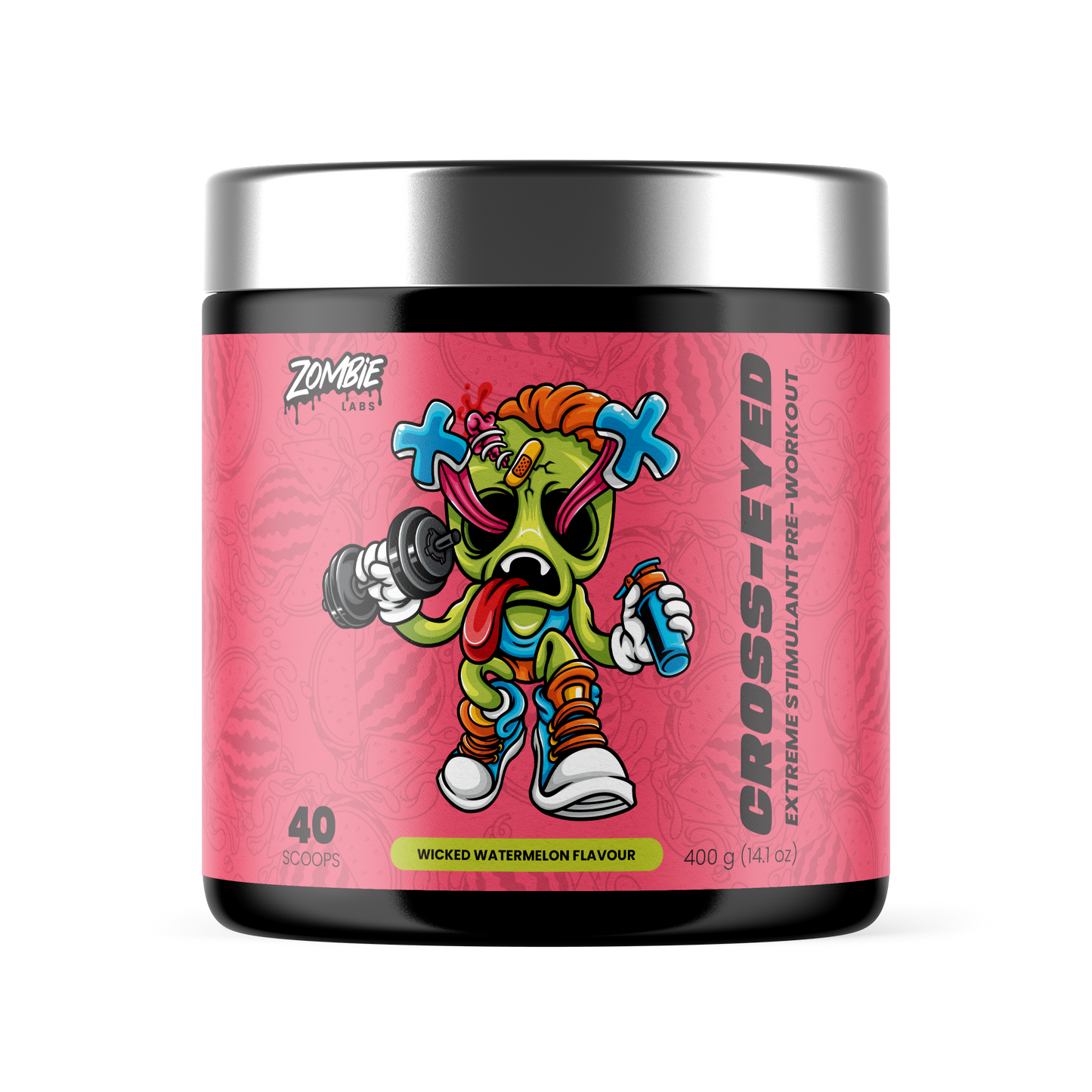 CROSS EYED - EXTREME STIMULANT + ENGLISH WALNUT PRE WORKOUT BY ZUMBIE LAB - Anywhey Supplement Store