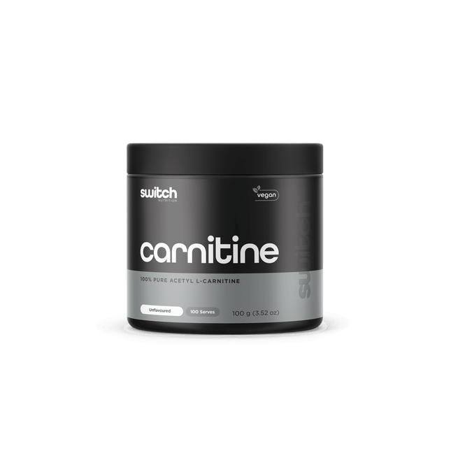 ACETYL L-CARNITINE POWDER SWITCH NUTRITION - Anywhey Supplement Store