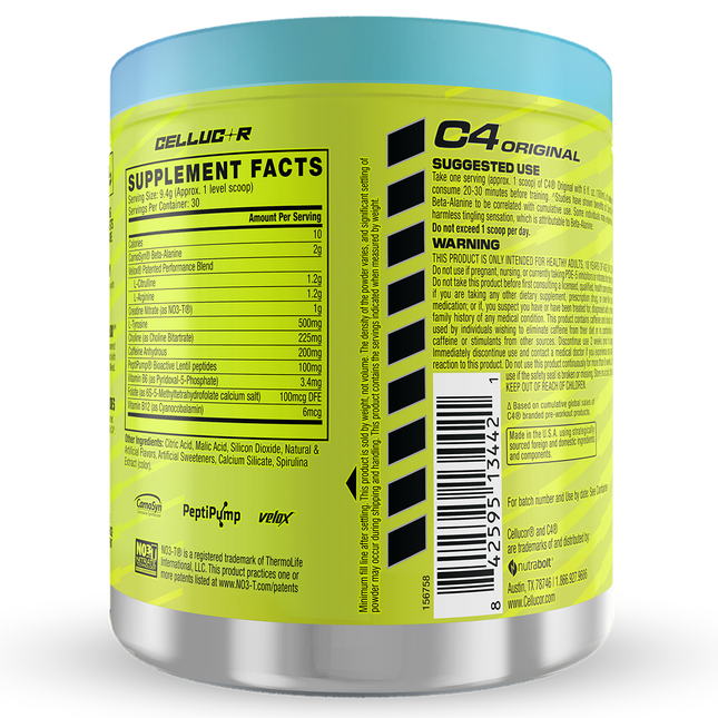 C4 ORIGINAL - CELLUCOR - 30 SERVES - Anywhey Supplement Store