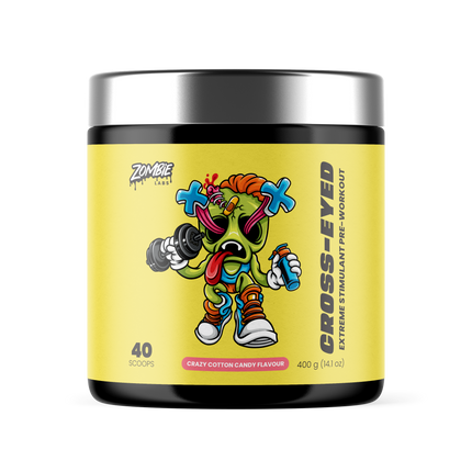CROSS EYED - EXTREME STIMULANT + ENGLISH WALNUT PRE WORKOUT BY ZUMBIE LAB - Anywhey Supplement Store