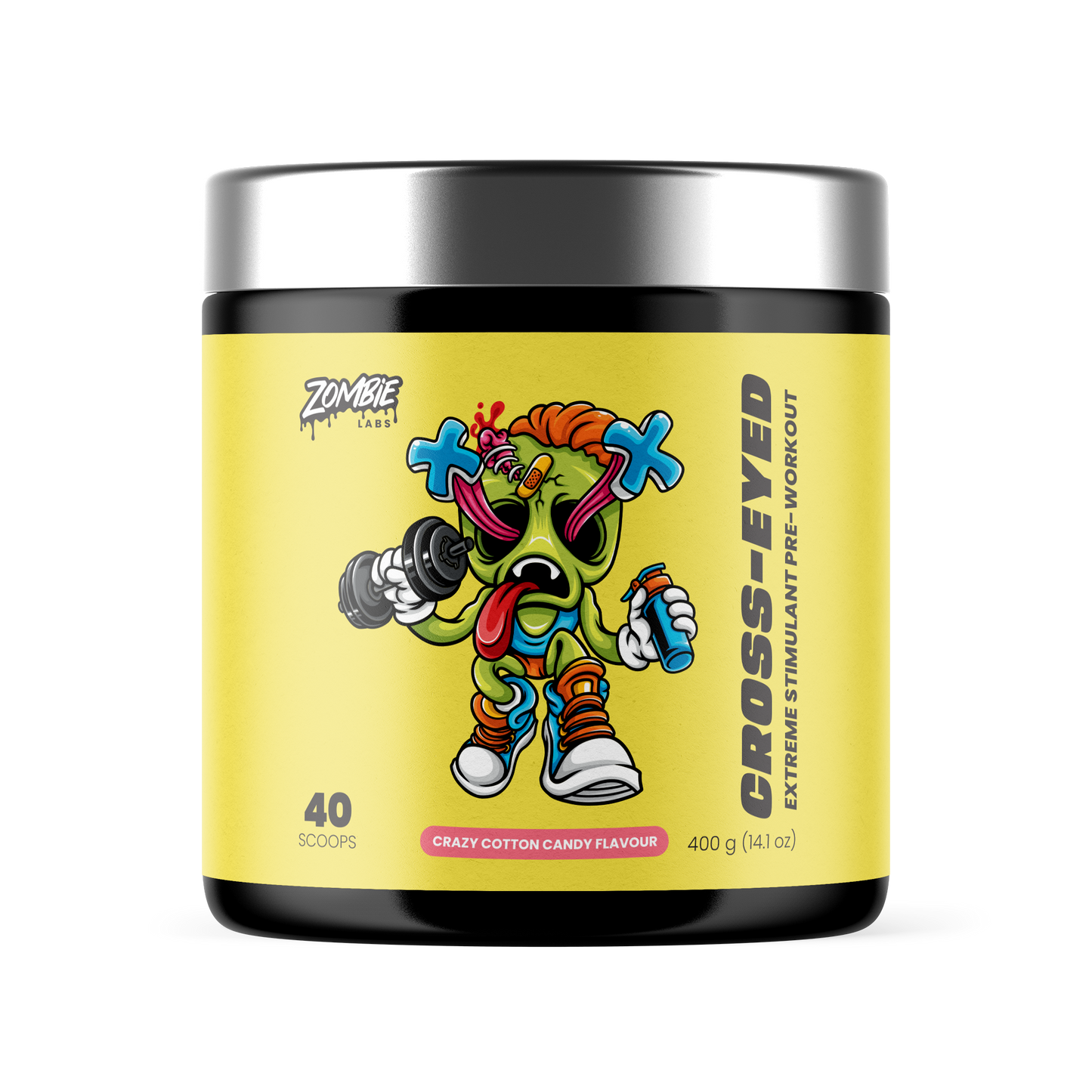 CROSS EYED - EXTREME STIMULANT + ENGLISH WALNUT PRE WORKOUT BY ZUMBIE LAB