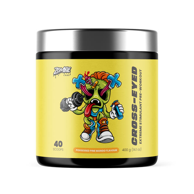 CROSS EYED - EXTREME STIMULANT + ENGLISH WALNUT PRE WORKOUT BY ZUMBIE LAB - Anywhey Supplement Store