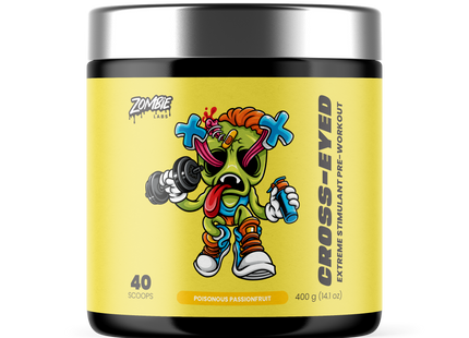 CROSS EYED - EXTREME STIMULANT + ENGLISH WALNUT PRE WORKOUT BY ZUMBIE LAB - Anywhey Supplement Store
