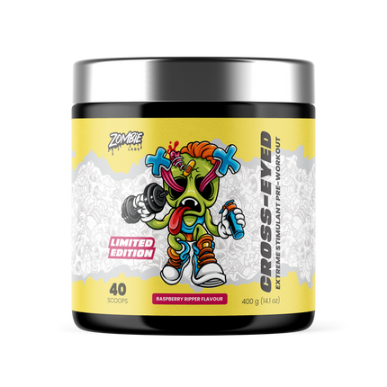 CROSS EYED - EXTREME STIMULANT + ENGLISH WALNUT PRE WORKOUT BY ZUMBIE LAB - Anywhey Supplement Store