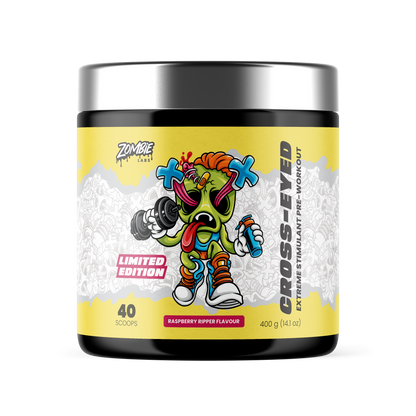 CROSS EYED - EXTREME STIMULANT + ENGLISH WALNUT PRE WORKOUT BY ZUMBIE LAB