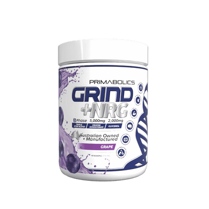 GRIND + NRG PRE WORKOUT - Anywhey Supplement Store