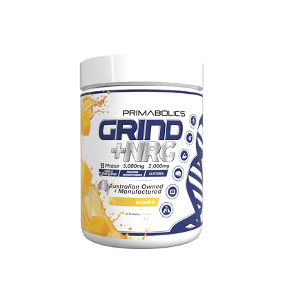 GRIND + NRG PRE WORKOUT - Anywhey Supplement Store