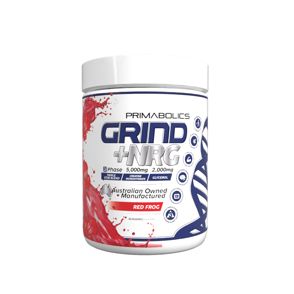 GRIND + NRG PRE WORKOUT - Anywhey Supplement Store