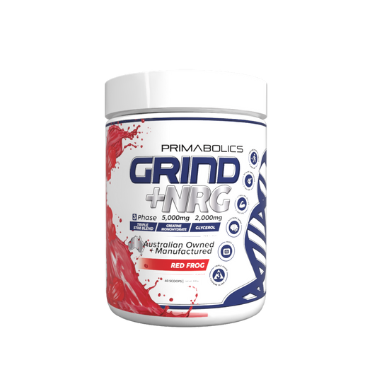GRIND + NRG PRE WORKOUT - Anywhey Supplement Store