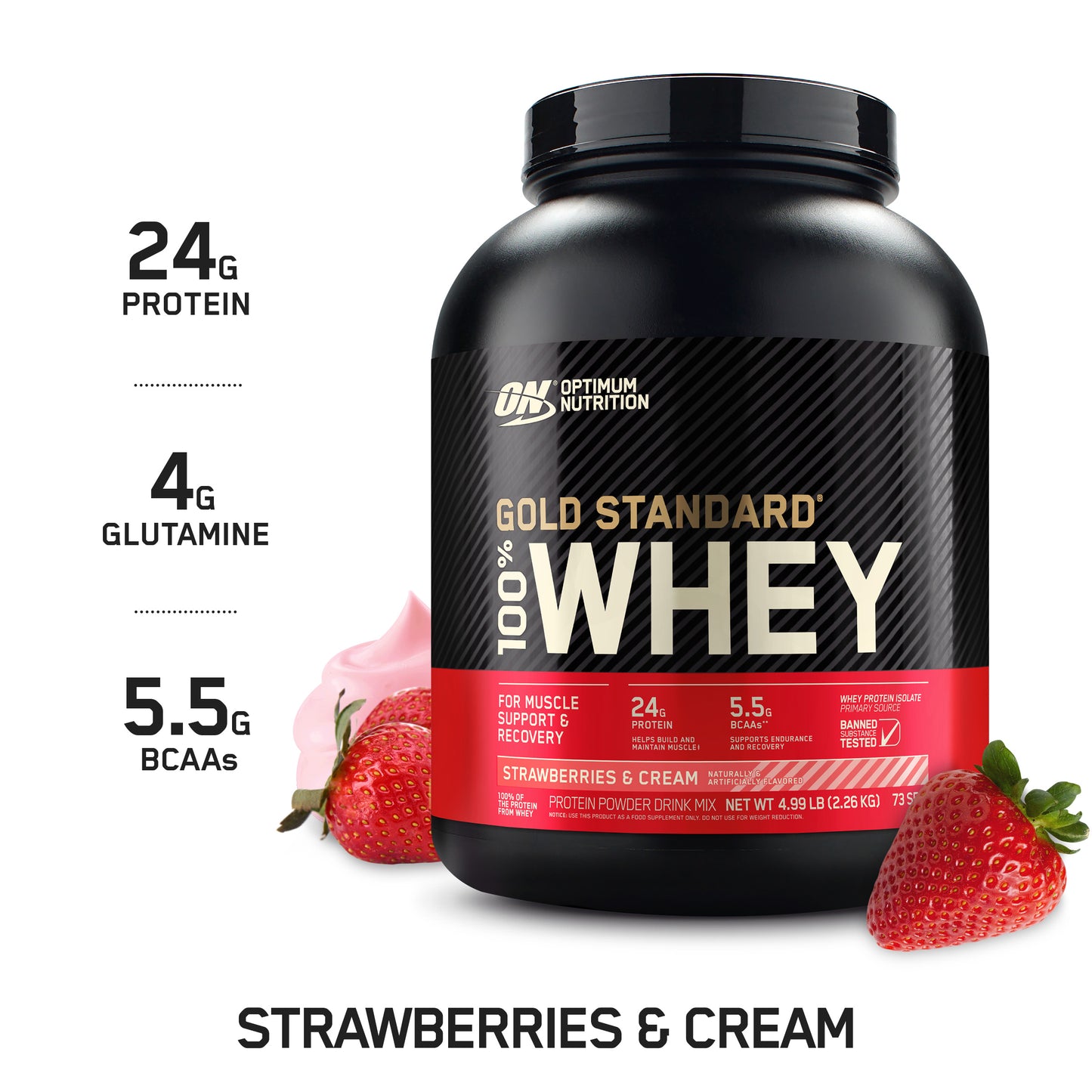 ON GOLD STANDARD 100% WHEY