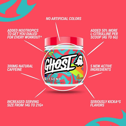 GHOST PRE WORKOUT - Anywhey Supplement Store