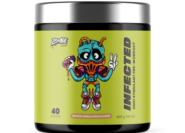 INFECTED HIGH STIMULANT PRE WORKOUT BY ZUMBIE LAB - Anywhey Supplement Store