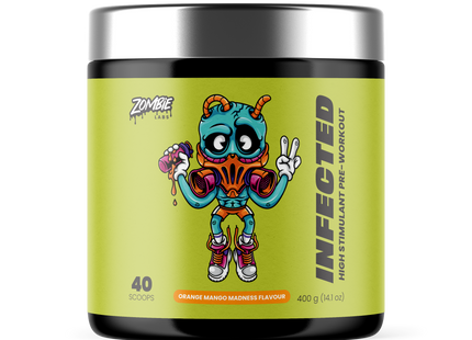 INFECTED HIGH STIMULANT PRE WORKOUT BY ZUMBIE LAB - Anywhey Supplement Store