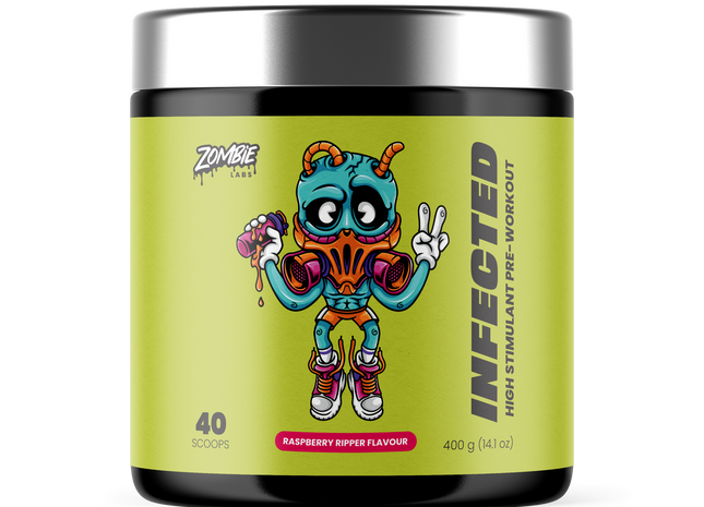INFECTED HIGH STIMULANT PRE WORKOUT BY ZUMBIE LAB - Anywhey Supplement Store