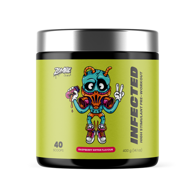 INFECTED HIGH STIMULANT PRE WORKOUT BY ZUMBIE LAB - Anywhey Supplement Store