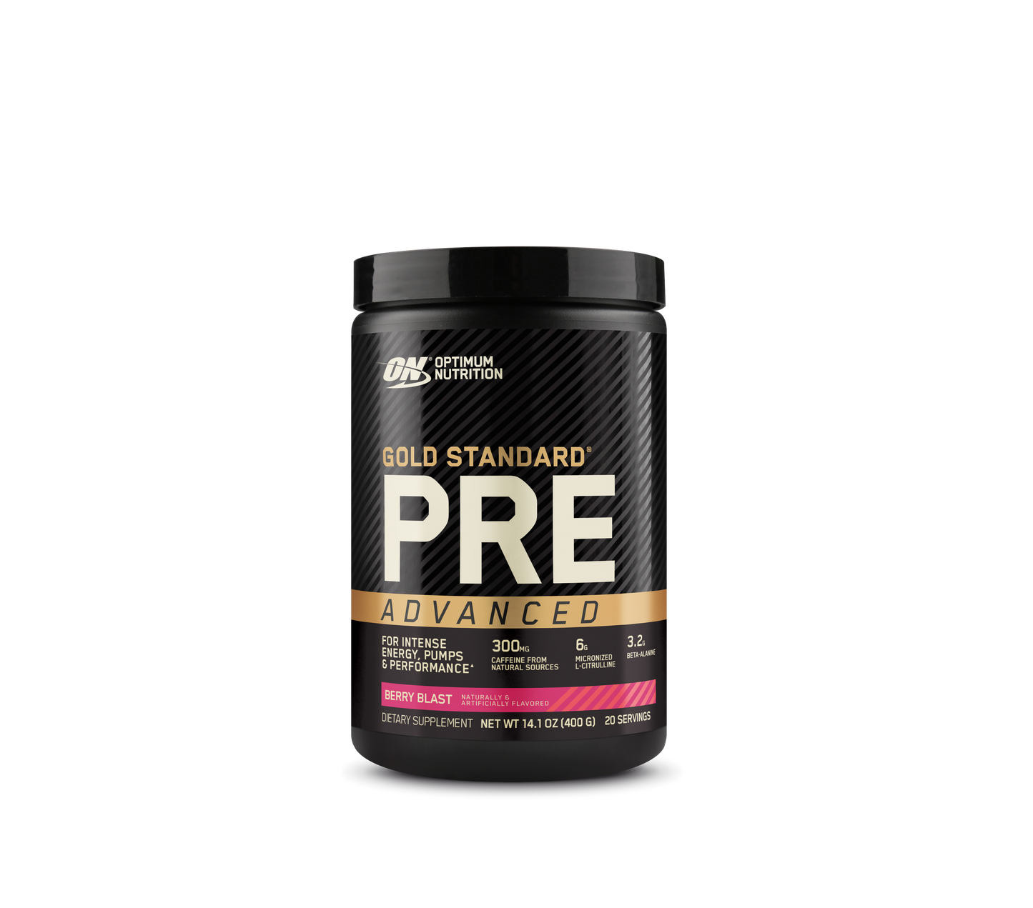 GOLD STANDARD PRE WORKOUT - ADVANCED - 400g ( 20 SERVE) by Optimum Nutrition