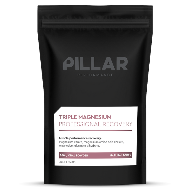 TRIPLE MAGNESIUM POWDER 200g - PILLAR - Anywhey Supplement Store