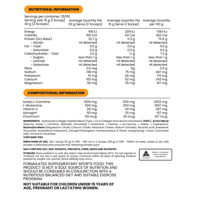 SHREDZ H20 - THERMOGENIC - Anywhey Supplement Store
