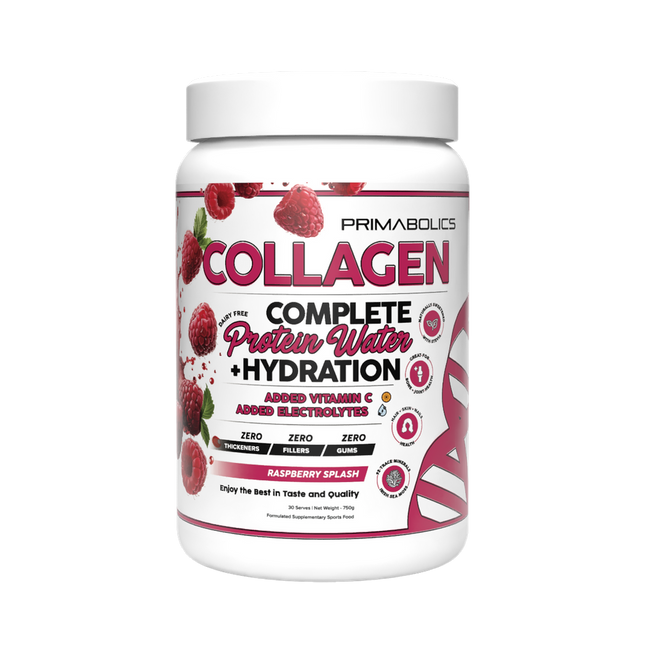 COLLAGEN PROTEIN WATER + HYDRATION