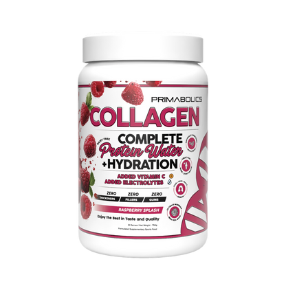 COLLAGEN PROTEIN WATER + HYDRATION