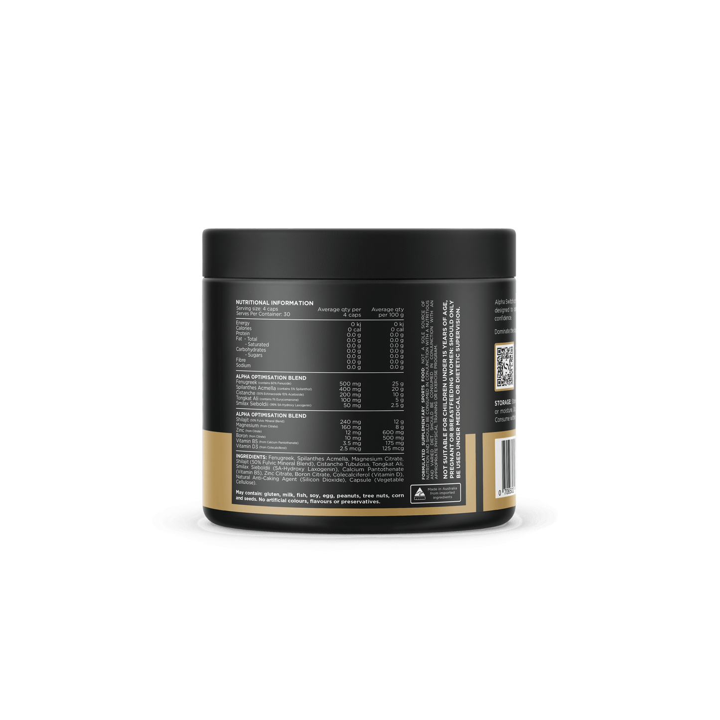 ALPHA SWITCH TEST & GH SUPPORT BY SWITCH (CAPS) - Anywhey Supplement Store