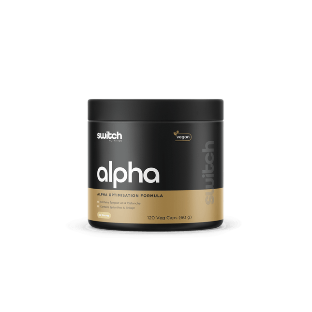 ALPHA SWITCH TEST & GH SUPPORT CAPS SWITCH NUTRITION - Anywhey Supplement Store