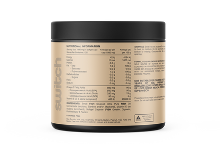 FISH OIL OMEGA3 SWITCH