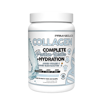 COLLAGEN PROTEIN WATER + HYDRATION