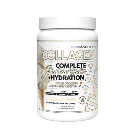 COLLAGEN PROTEIN WATER + HYDRATION