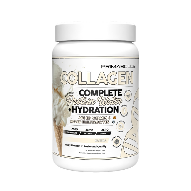 COLLAGEN PROTEIN WATER + HYDRATION