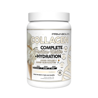COLLAGEN PROTEIN WATER + HYDRATION