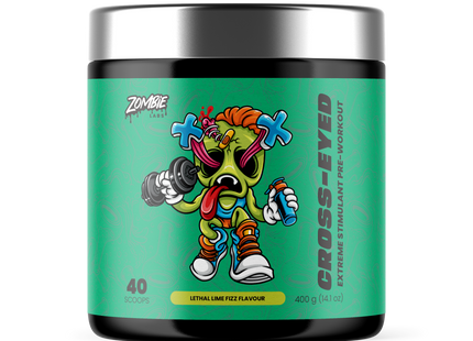 CROSS EYED - EXTREME STIMULANT + ENGLISH WALNUT PRE WORKOUT BY ZUMBIE LAB - Anywhey Supplement Store