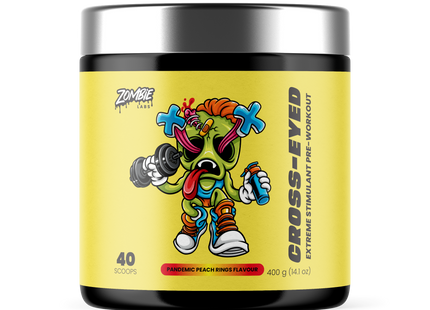 CROSS EYED - EXTREME STIMULANT + ENGLISH WALNUT PRE WORKOUT BY ZUMBIE LAB - Anywhey Supplement Store